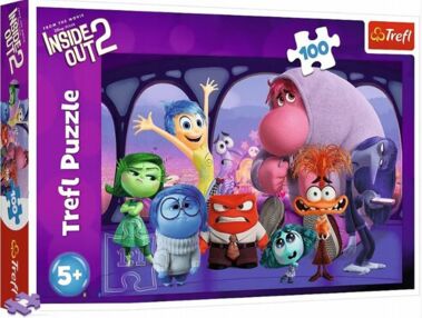 Пазли 100 елементів Я не можу в це повірити Думками навиворіт-2 Trefl 16477