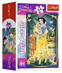 Пазли 54 елементів Міні Чарівні принцеси Дісней принцеси Trefl 19718