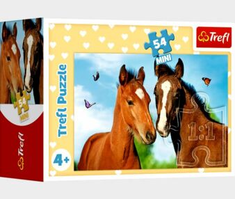 Пазли 54 елементів Міні Коники Симпатичні тварини Trefl 19734