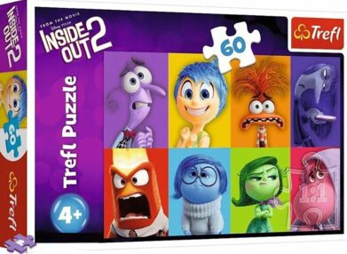Пазли 60 елементів Знай свої емоції Trefl 17397
