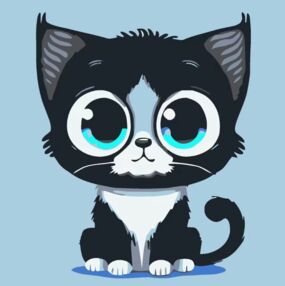 Розпис по номерах 20х20 HH7090 Таємничість в очах "Strateg"