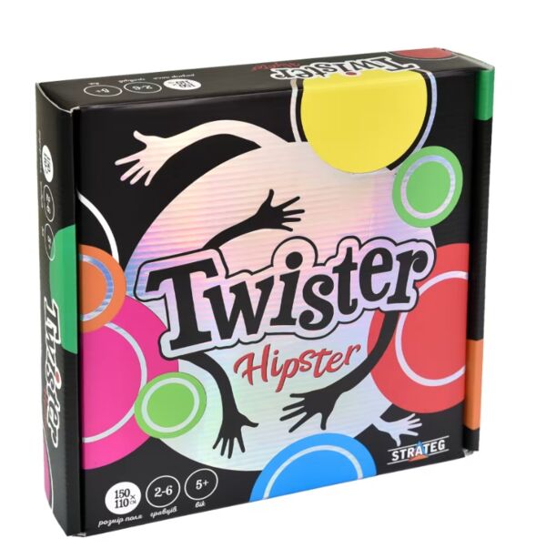 Гра розважальна Twister-hipster  30628 Ціна (цена) 150.00грн. | придбати  купити (купить) Гра розважальна Twister-hipster  30628 доставка по Украине, купить книгу, детские игрушки, компакт диски 0