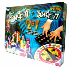 игра гранд твистеп + твистеп мини 2в1   артикул G-GTMT-01  гра типу твістер ку