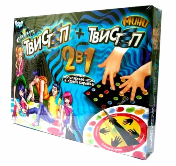 игра гранд твистеп + твистеп мини 2в1   артикул G-GTMT-01  гра типу твістер ку Ціна (цена) 103.30грн. | придбати  купити (купить) игра гранд твистеп + твистеп мини 2в1   артикул G-GTMT-01  гра типу твістер ку доставка по Украине, купить книгу, детские игрушки, компакт диски 0