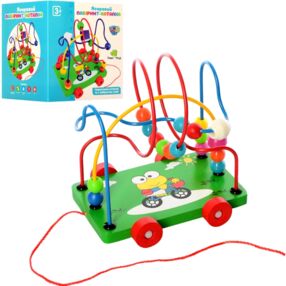 гра деревяна Лабіринт MD 2386