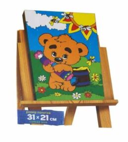 Розпис по номерах 31х21 CBN-02-05 Coloring by numbers розмальовка за номерами