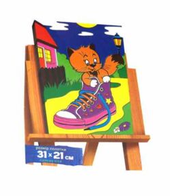 Розпис по номерах 31х21 CBN-02-10 Coloring by numbers розмальовка за номерами