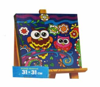 Розпис по номерах 31х31 CBN-01-01 Coloring by numbers розмальовка за номерами