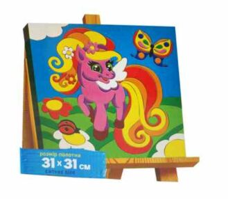 Розпис по номерах 31х31 CBN-01-02 Coloring by numbers розмальовка за номерами