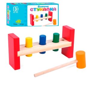 Гра деревяна стукачка молоточок md 1937