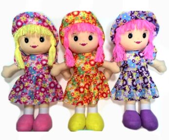 Лялька мяконабивна мікс видів A1401C