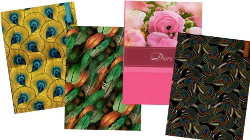 Блокнот а5 160 аркушів тверда палітурка сендвіч ДБ-1 в асортименті