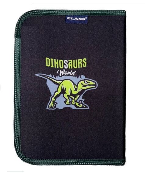 Пенал CLASS 1 відділення 2 відвороти на блискавці dinosaurs world 24211C Ціна (цена) 209.90грн. | придбати  купити (купить) Пенал CLASS 1 відділення 2 відвороти на блискавці dinosaurs world 24211C доставка по Украине, купить книгу, детские игрушки, компакт диски 1