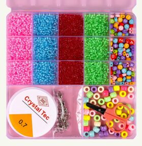 Набір для плетіння браслетів квітка 17 см MA-23-1180