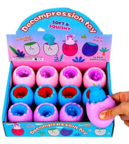 Антистрес тиснув єдиноріг в яйці 9см КА-23-1063