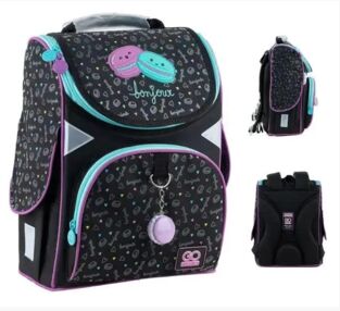 Рюкзак GoPack GO24-5001S-3 Education Lovely macarons каркасний 34х26х13см Рюкзак GoPack GO24-5001S-3 Education Lovely macarons каркасний 34х26х13см