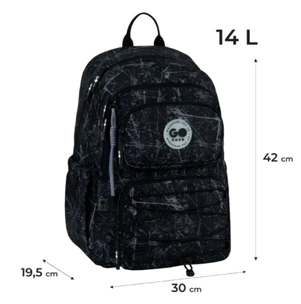 Рюкзак GoPack Education Shadow 42х30х19,5 см GO26-120M-3 Ціна (цена) 1 135.70грн. | придбати  купити (купить) Рюкзак GoPack Education Shadow 42х30х19,5 см GO26-120M-3 доставка по Украине, купить книгу, детские игрушки, компакт диски 1