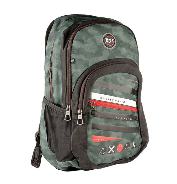 Рюкзак YES T-85/558285 smiley world military молодіжний Ціна (цена) 677.10грн. | придбати  купити (купить) Рюкзак YES T-85/558285 smiley world military молодіжний доставка по Украине, купить книгу, детские игрушки, компакт диски 0