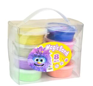 Набір кінетичного піску 39406 8 шт Magic sand