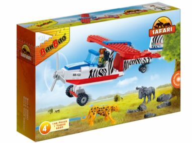 Конструктор  BanBao Сафарі літак 146 елементів  6660