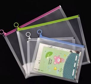 Папка А5 пластикова на замочку  в асортименті LL-55C