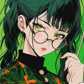 Розпис по номерах 40х40 КНО8380 Магія зелених очей "Ідейка"