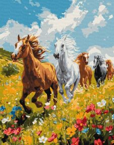 Розпис по номерах 40х50 КНО6597 Польова гармонія "Ідейка"