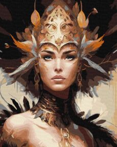 Розпис по номерах 40х50 КНО7301 Незрівняна краса "Ідейка"