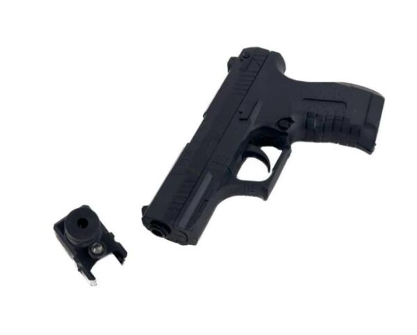 Пістолет на кульках 13,5 см світло лазер 138D Ціна (цена) 70.11грн. | придбати  купити (купить) Пістолет на кульках 13,5 см світло лазер 138D доставка по Украине, купить книгу, детские игрушки, компакт диски 2