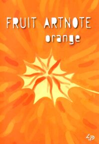 блокнот А5 40 аркушів fruit artnote orange