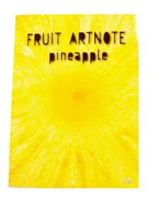 блокнот А5 40 аркушів fruit artnote pinnaple