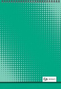 блокнот А6 40аркушів Сolor office green блокнот А6 40аркушів Сolor office green
