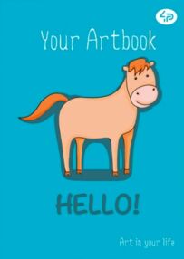 блокнот А6 48аркушів Artbook horse блокнот А6 48аркушів Artbook horse