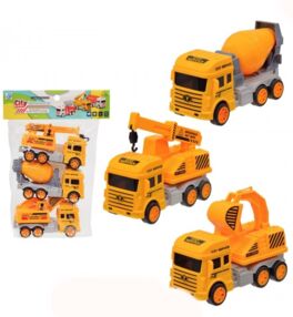 Набір машин будтехніка 3 види 73331-2A1