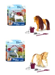 Конячка 14 см відро гребінець лопата граблі 4 кольори 612A-B