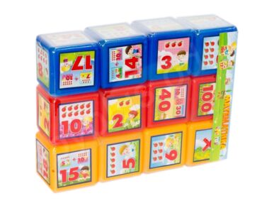 Кубики Математика Мир 12 штук Кубики Математика Мир 12 штук