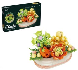 Конструктор квіти сукулент 331 деталь JK2721