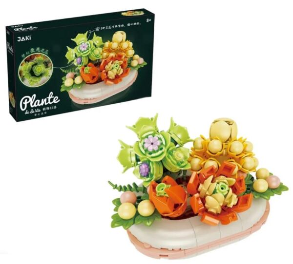 Конструктор квіти сукулент 331 деталь JK2721 Ціна (цена) 391.00грн. | придбати  купити (купить) Конструктор квіти сукулент 331 деталь JK2721 доставка по Украине, купить книгу, детские игрушки, компакт диски 0
