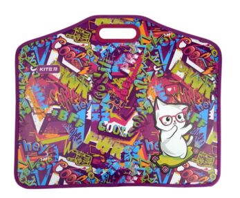 Портфель А3 на липучках 1 відділення Chilling Cat Kite K22-208-01