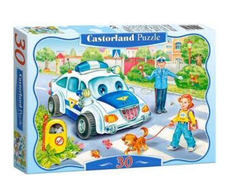 пазли castorland 30 елементів Шлях до школи артикул 03204