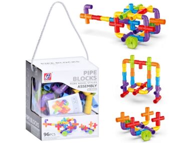 Конструктор труби трубчатий 96 деталей JX688-229