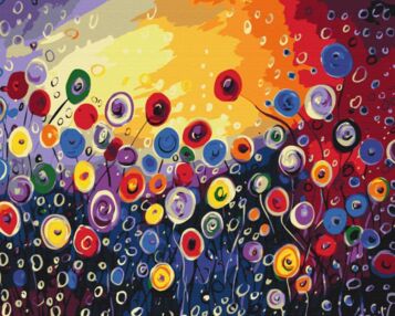 Розпис по номерах 40х50 BS7608 Сад фантазій brushme Брашми