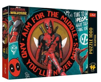 Пазли 1000 елементів Дедпул Trefl 10835