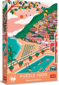 Пазли 1000 елементів Мистецтво кольору Позітано Trefl 10895