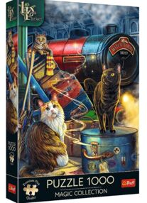 Пазли 1000 елементів Чарівна колекція Відьомський поїзд Trefl 10897