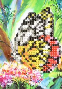 Алмазна мозаїка 10х15 YAB28689 Метелик "Strateg"