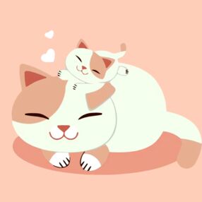 Розпис по номерах 20х20 HH7079 Котяче щастя "Strateg"