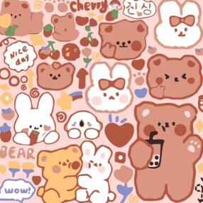 Розпис по номерах 20х20 HH7109 Милість ведмедиків "Strateg"