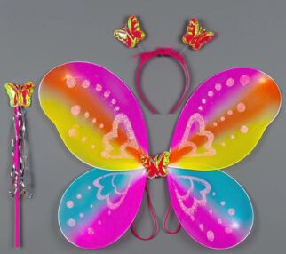 Набір карнавальний крила різнокольорові MA-23-662