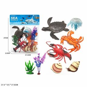 Тварини морські по 6 штук HY-204